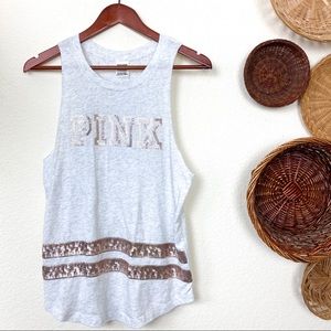 PINK by Victoria’s Secret Tank Small Sequins